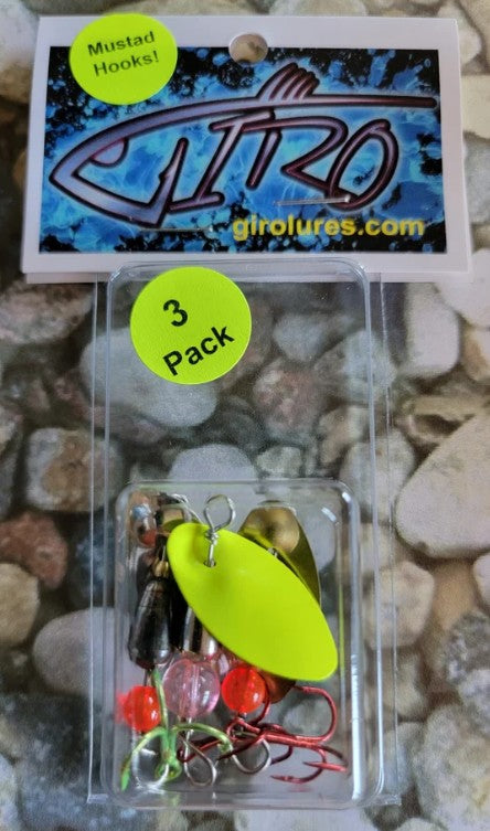 Giro 3-pack Spinners 1/8oz