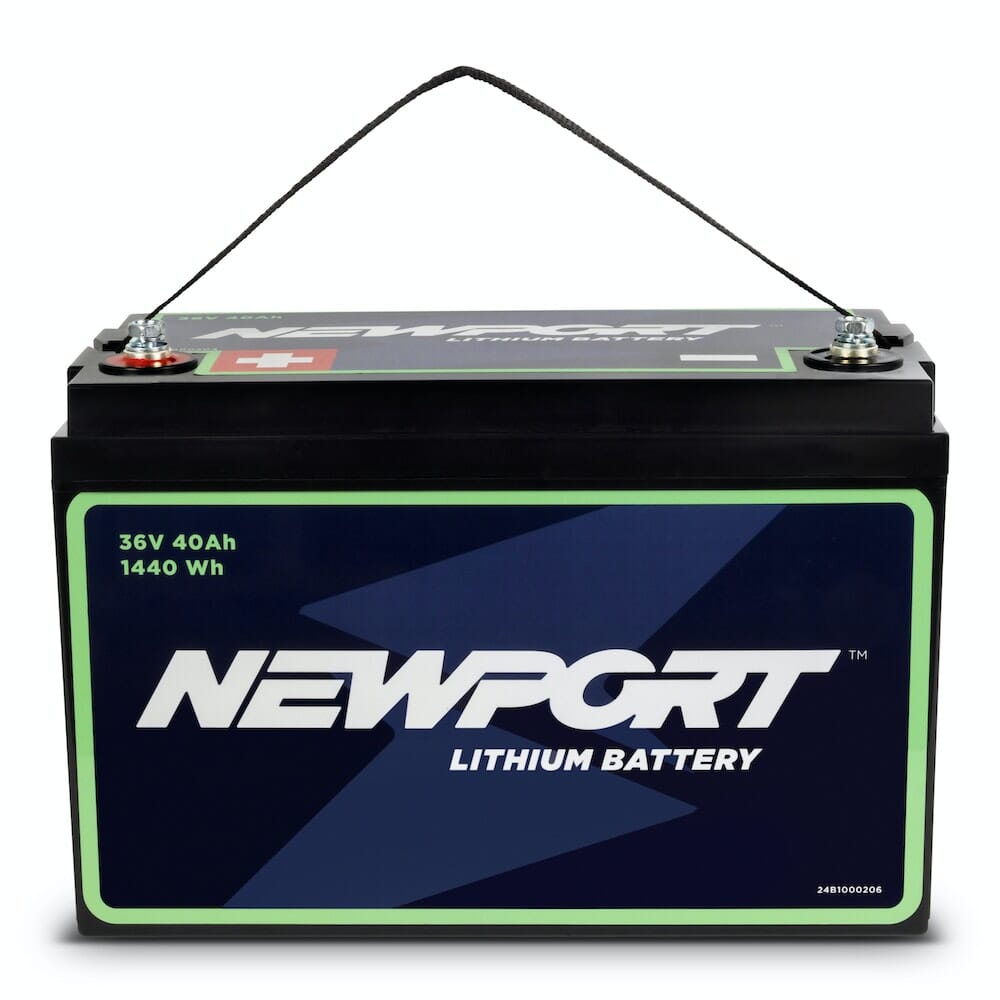 36V 40Ah Extended Range Lithium LiFePO4 Battery