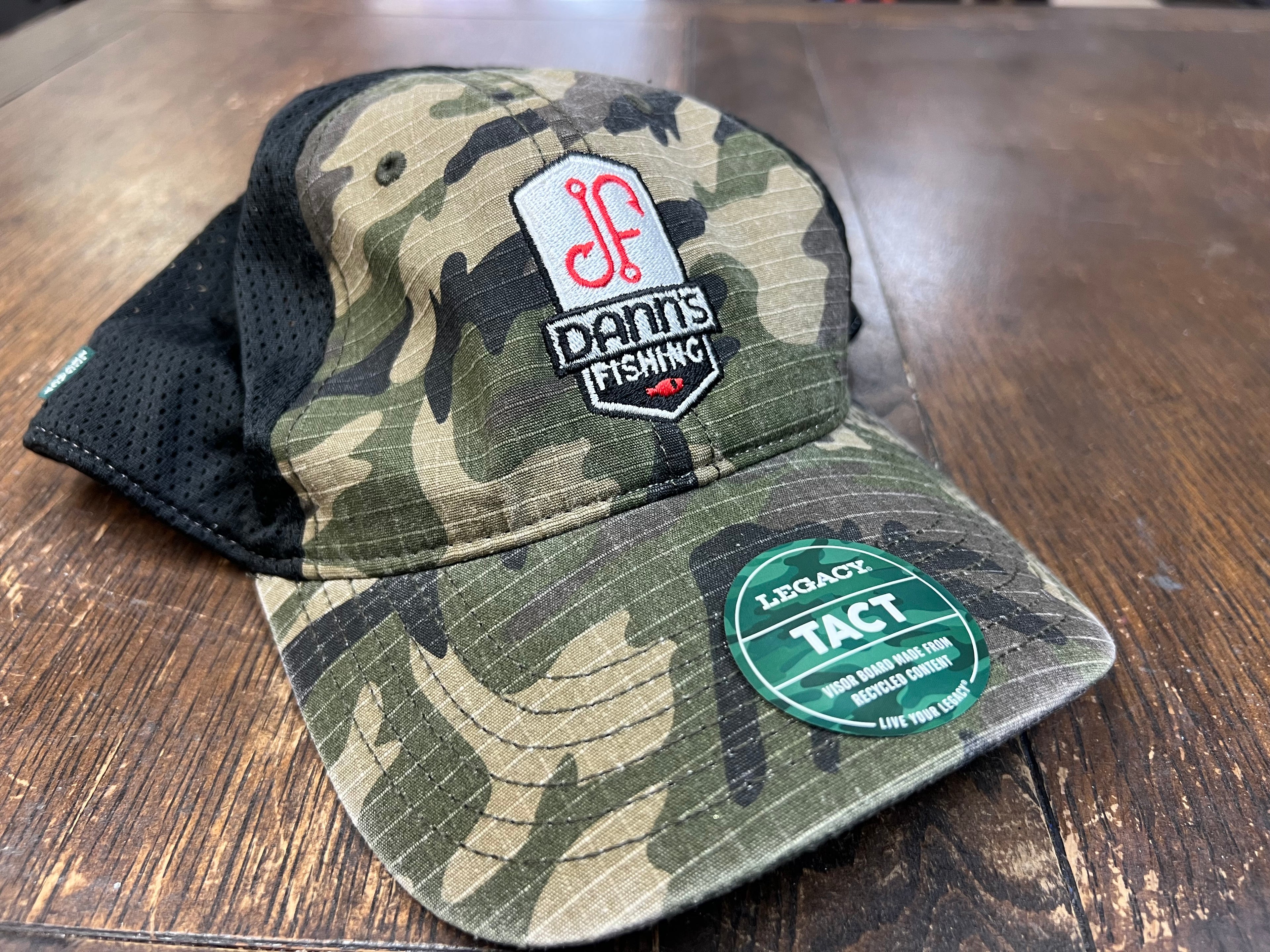 Camo Hat Dann's Fishing Adjustable