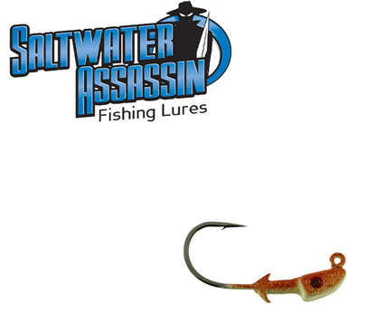 Bass Assassin Pro Elite Jigheads New Penny 1/4oz