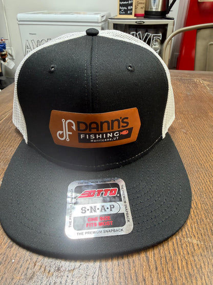 Premium Patch Hat Dann's Fishing Flat Brim