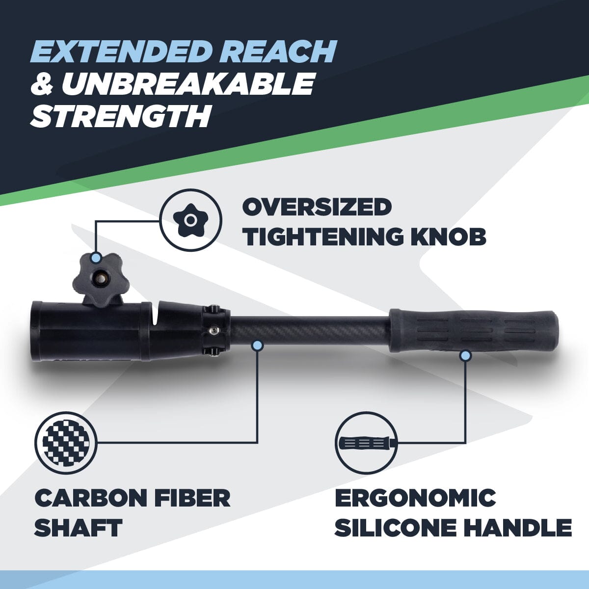 Tiller Extension Handle