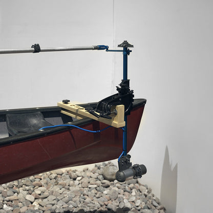Canoe Motor Mounting Plate