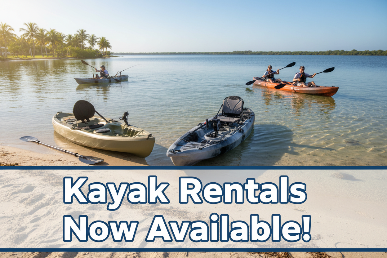 Kayak Rentals Now Available