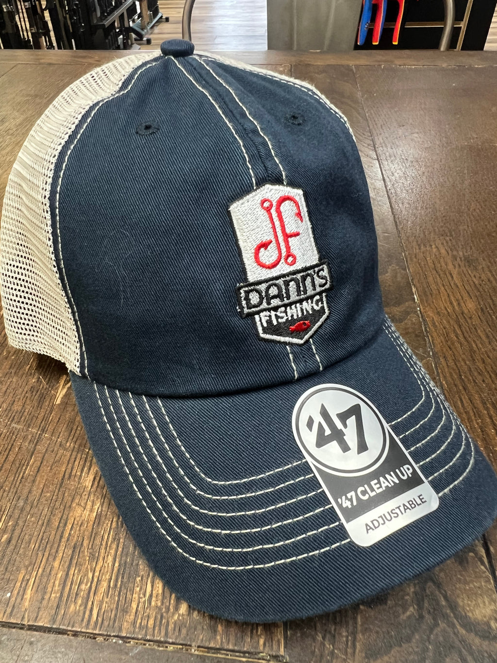 Blue Low Profile Snap-back Hat Dann's Fishing