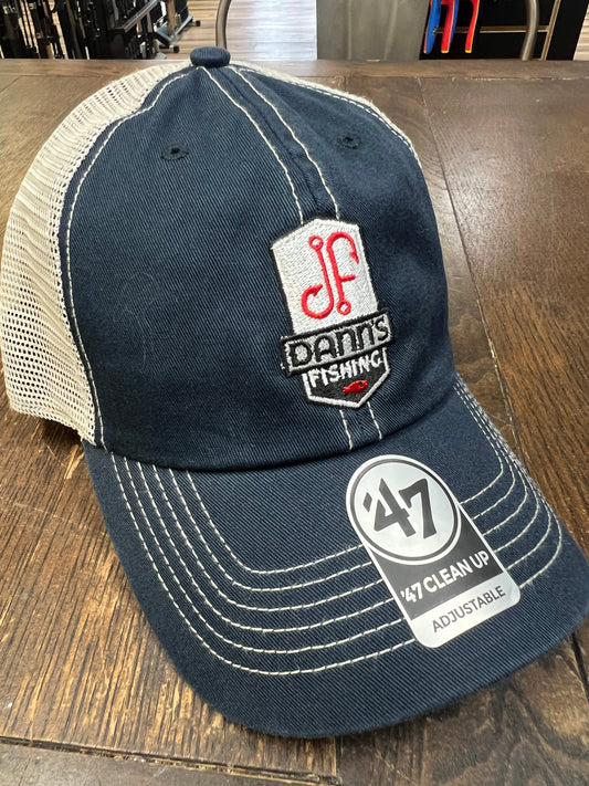 Blue Low Profile Snap-back Hat Dann's Fishing