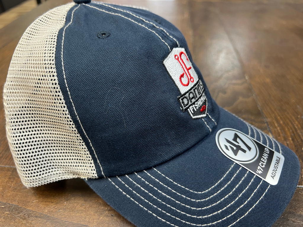 Blue Low Profile Snap-back Hat Dann's Fishing