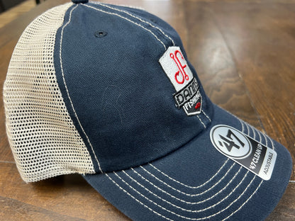 Blue Low Profile Snap-back Hat Dann's Fishing