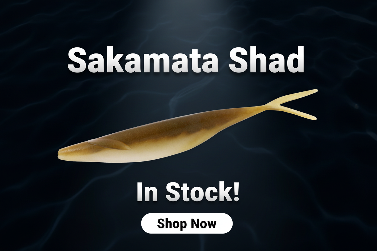 Sakamata Shad in Stock!